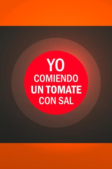 Poster image for Me eating a tomatoe with salt